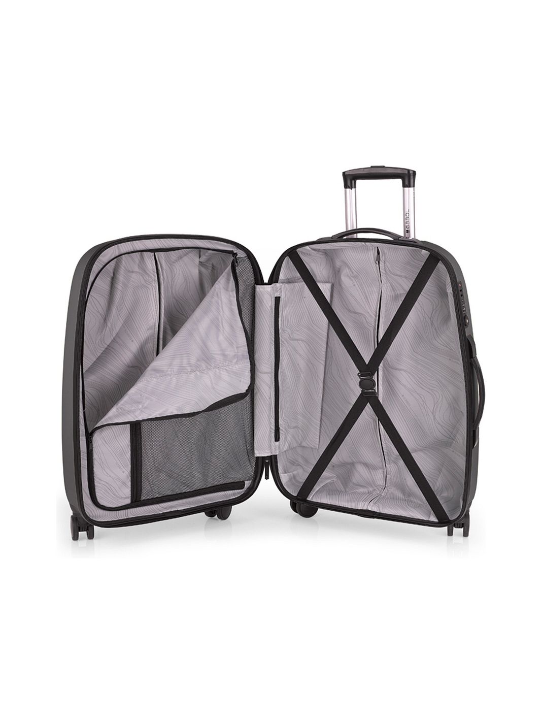 Gabol Paradise XP 4 ruote Set di valigie 3 pezzi espandibile Gabol Paradise XP 4 ruote Set di valigie 3 pezzi espandibile