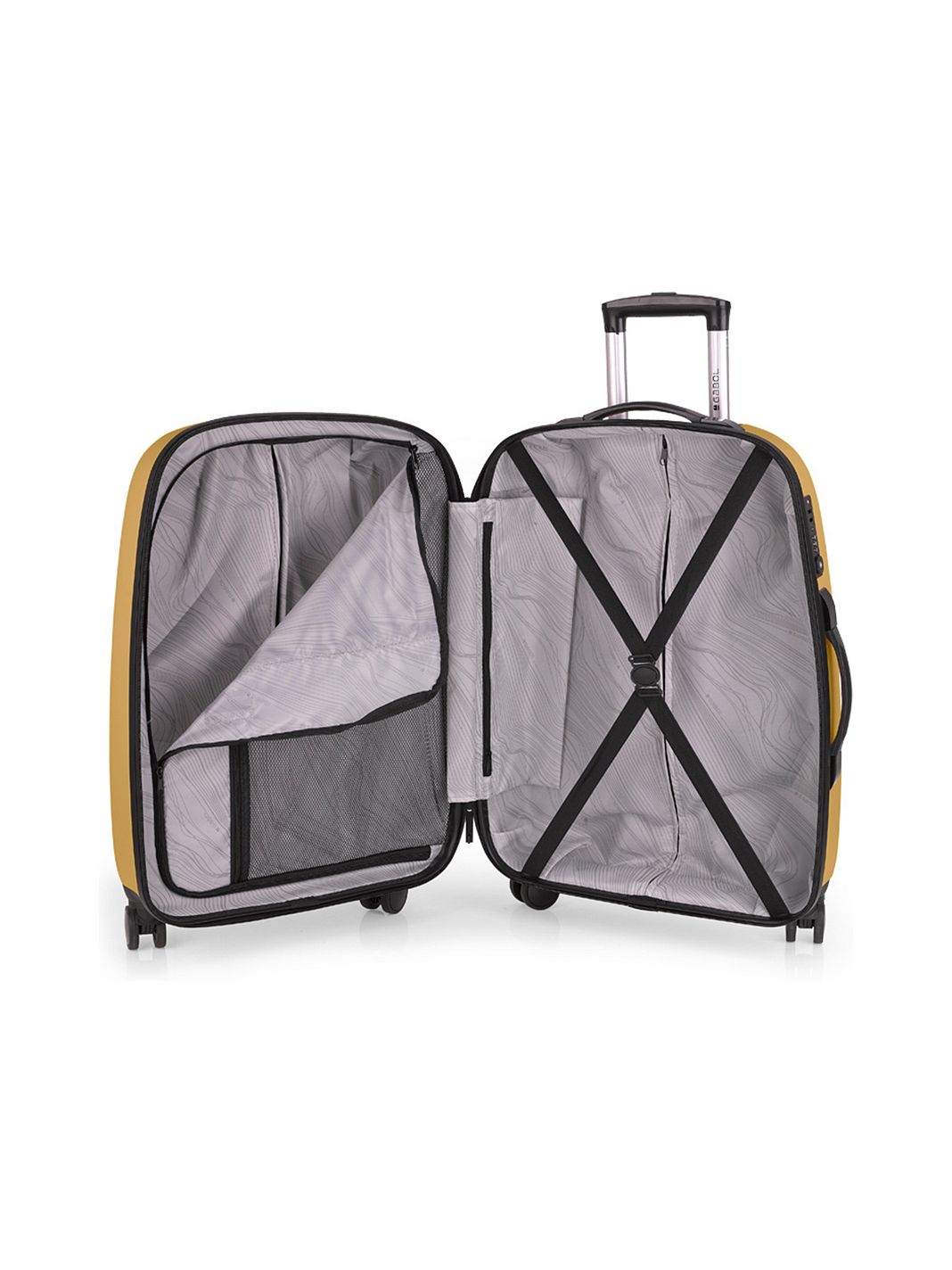 Gabol Paradise XP 4 ruote Set di valigie 3 pezzi espandibile Gabol Paradise XP 4 ruote Set di valigie 3 pezzi espandibile