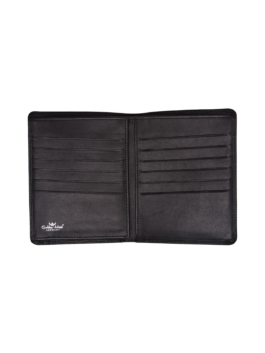 Golden Head Polo Portafoglio Protezione RFID Vera Pelle 13 cm