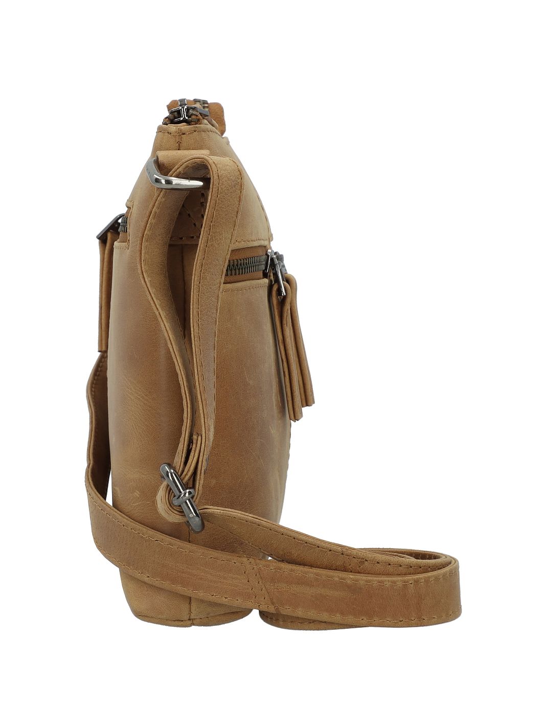 Greenland Nature Light Borsa a tracolla Vera Pelle 21 cm