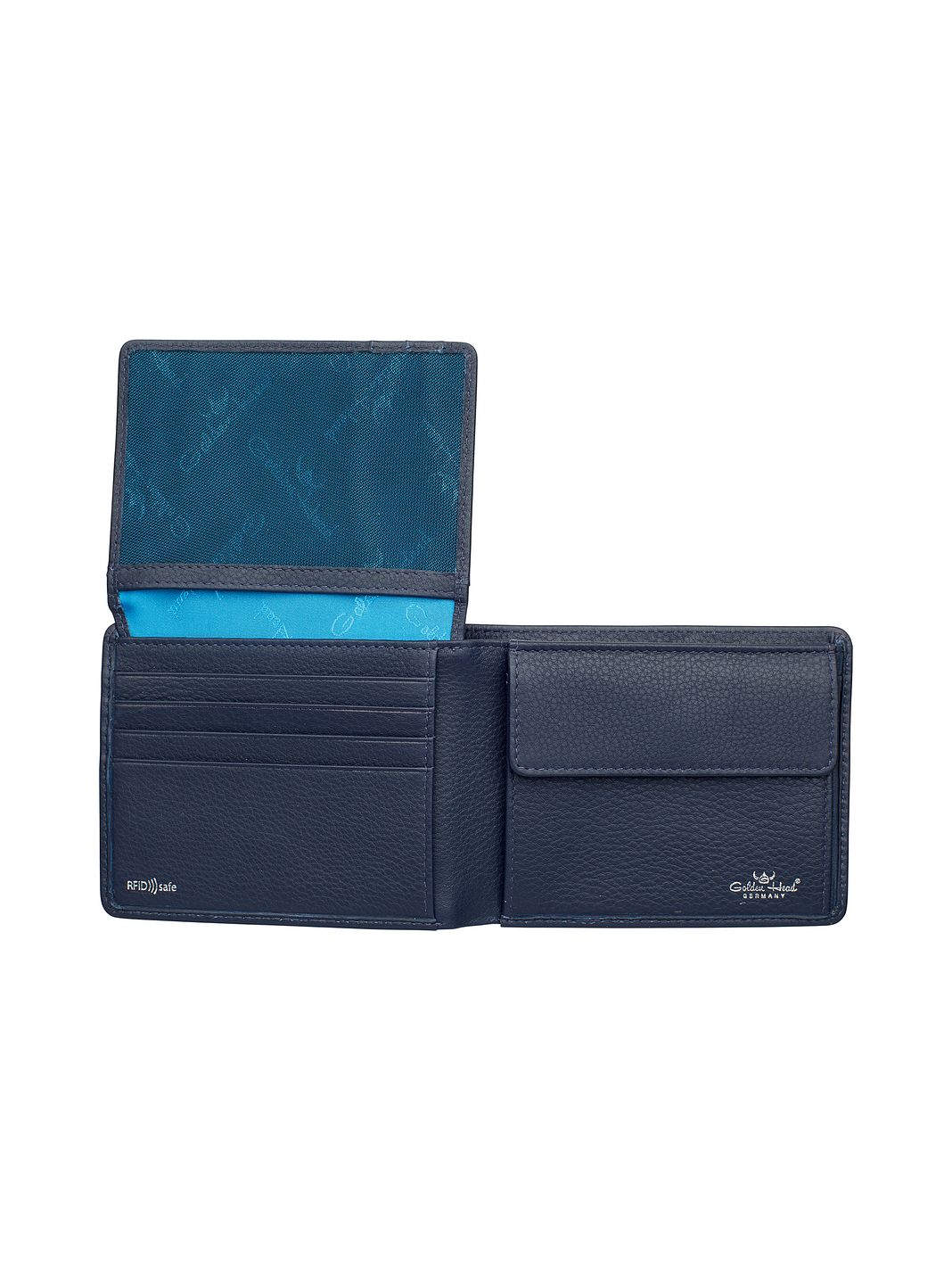 Golden Head Capri Portafoglio Protezione RFID Vera Pelle 9.5 cm Golden Head Capri Portafoglio Protezione RFID Vera Pelle 9.5 cm