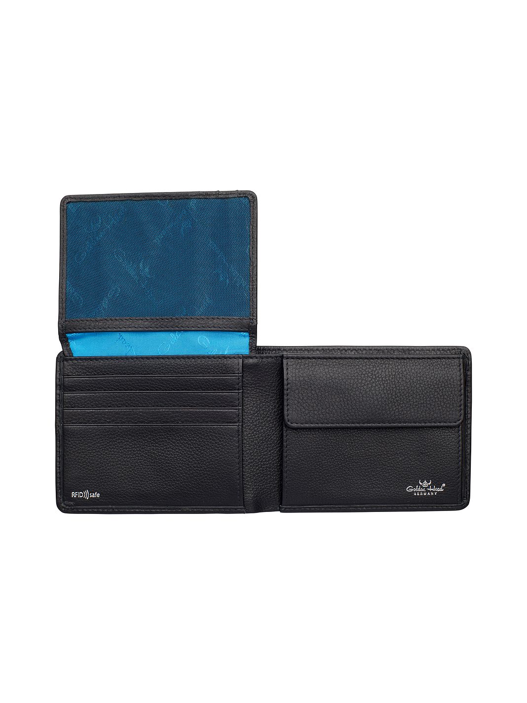 Golden Head Capri Portafoglio Protezione RFID Vera Pelle 9.5 cm Golden Head Capri Portafoglio Protezione RFID Vera Pelle 9.5 cm