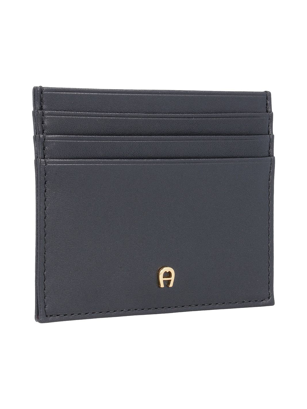 AIGNER Custodia per carta di credito Vera Pelle 10 cm