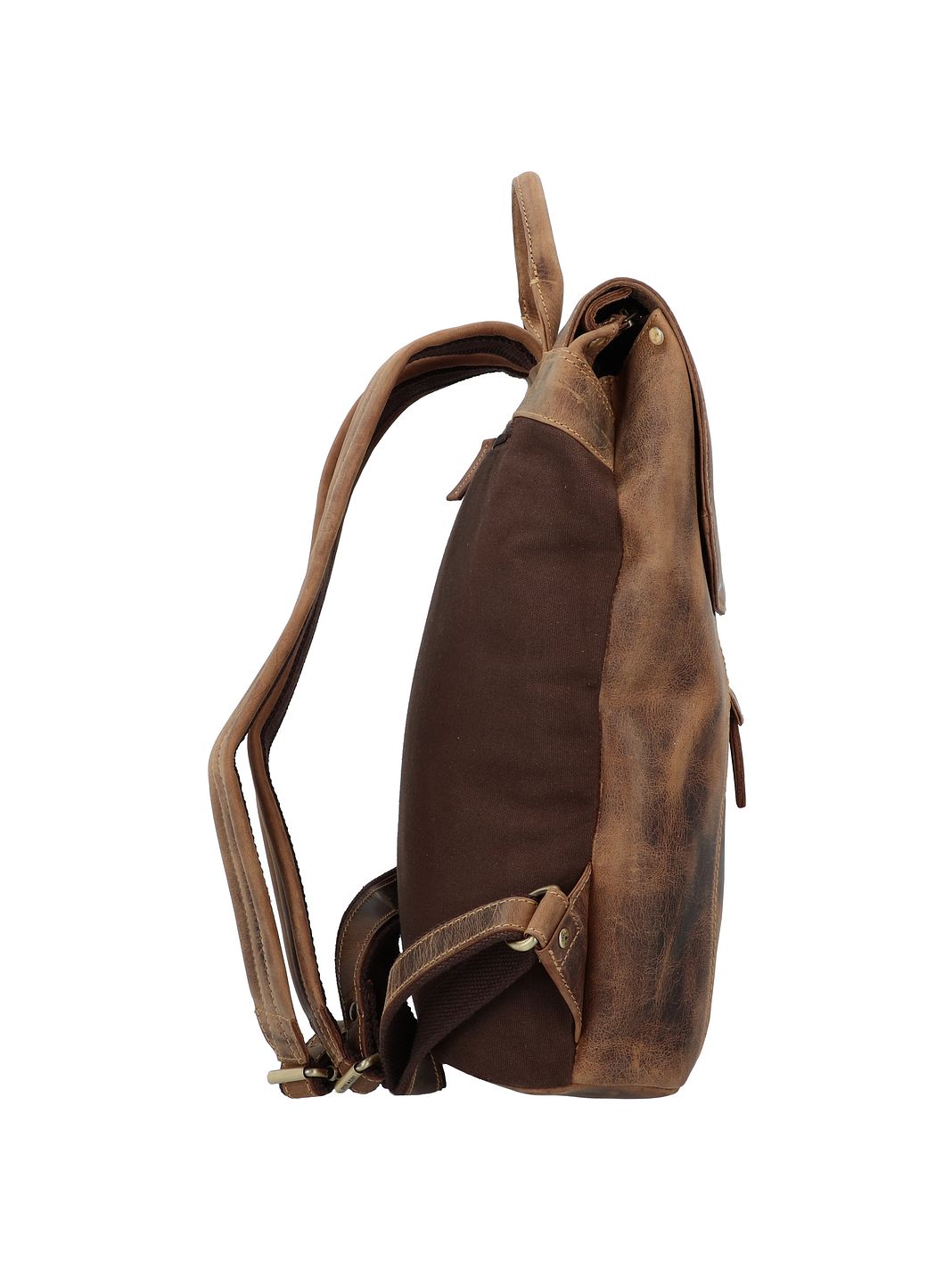 Greenburry Vintage Zaino da giorno Vera Pelle 40 cm Vano porta PC Greenburry Vintage Zaino da giorno Vera Pelle 40 cm Vano porta PC