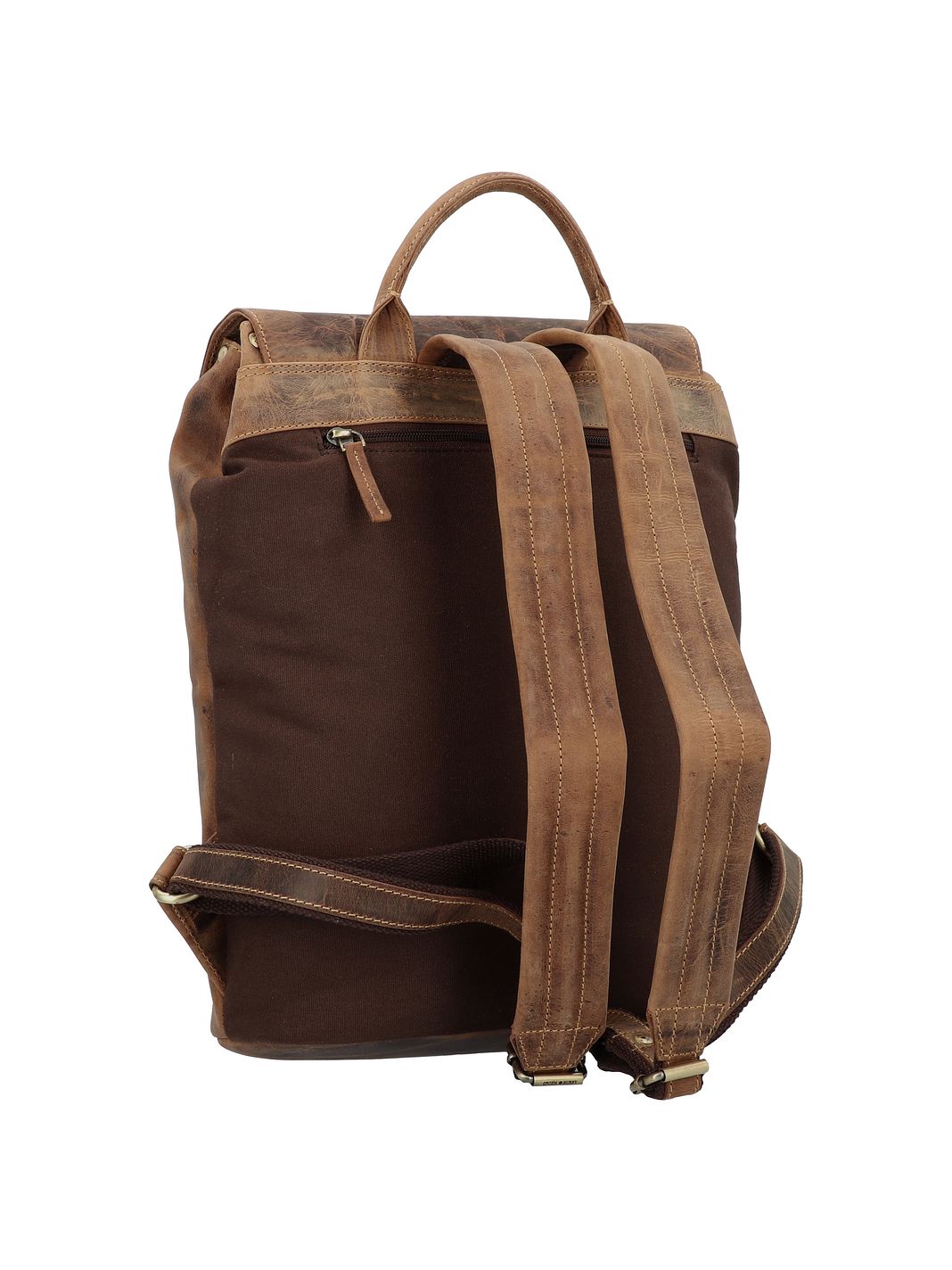 Greenburry Vintage Zaino da giorno Vera Pelle 40 cm Vano porta PC Greenburry Vintage Zaino da giorno Vera Pelle 40 cm Vano porta PC