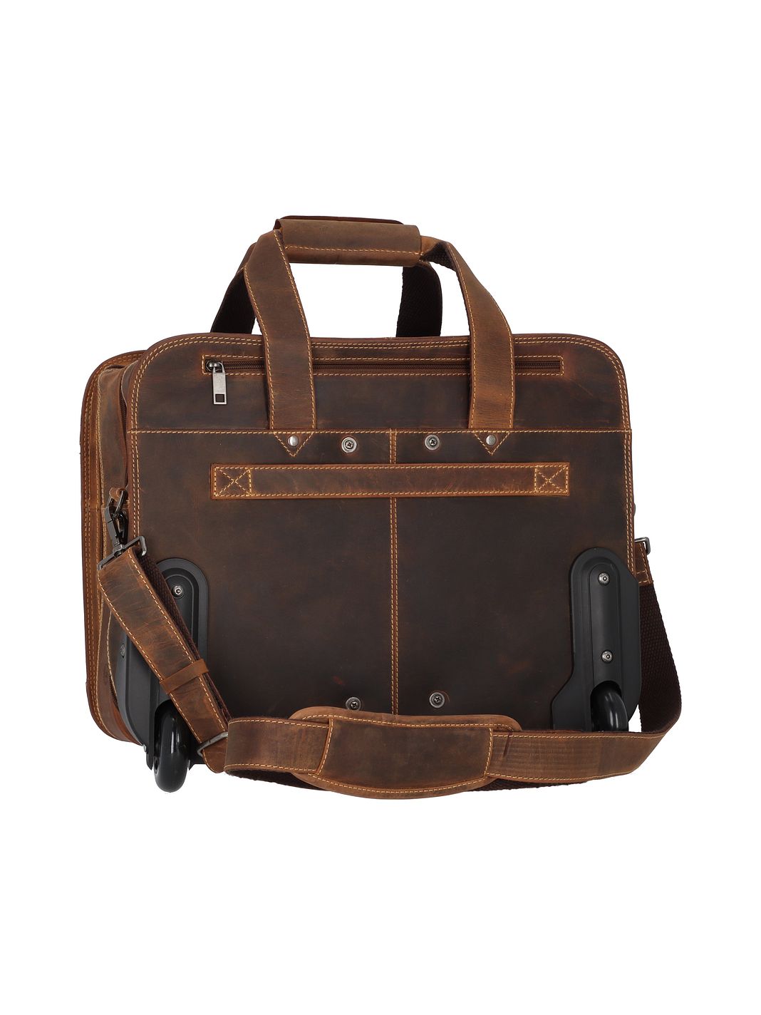 Greenburry Vintage 2 ruote Trolley business 33 cm Vano porta PC Greenburry Vintage 2 ruote Trolley business 33 cm Vano porta PC