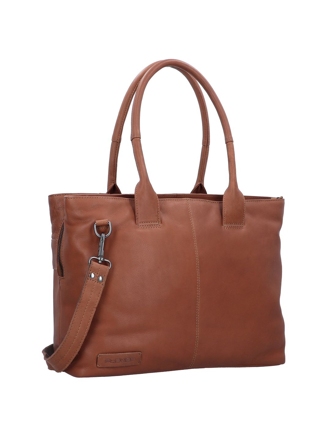 Plevier Structure Antilla Borsa a spalla Protezione RFID Vera Pelle 40 cm Vano porta PC Plevier Structure Antilla Borsa a spalla Protezione RFID Vera Pelle 40 cm Vano porta PC