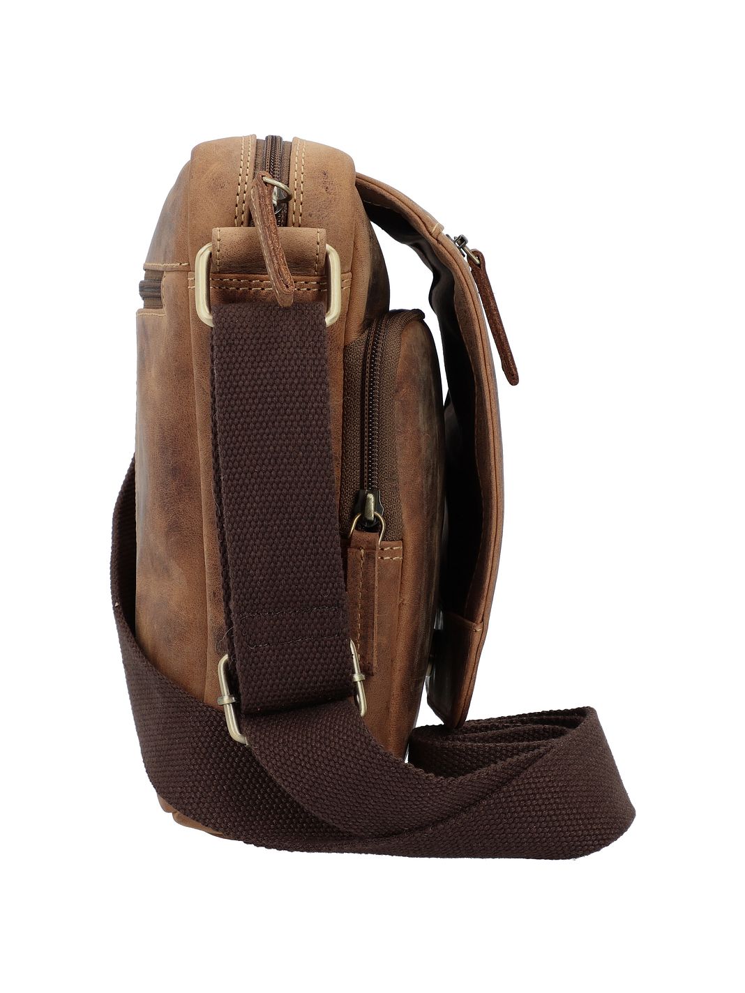Greenburry Vintage Bolsa de hombro Piel natural 20 cm