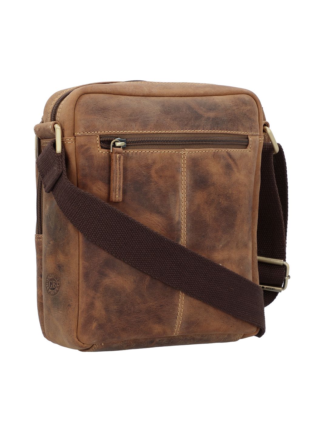 Greenburry Vintage Bolsa de hombro Piel natural 20 cm