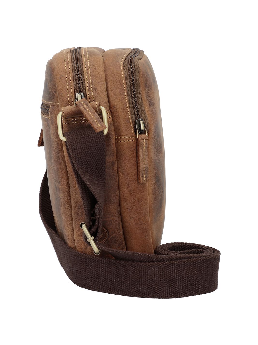Greenburry Vintage Crossbody taske Læder 20 cm