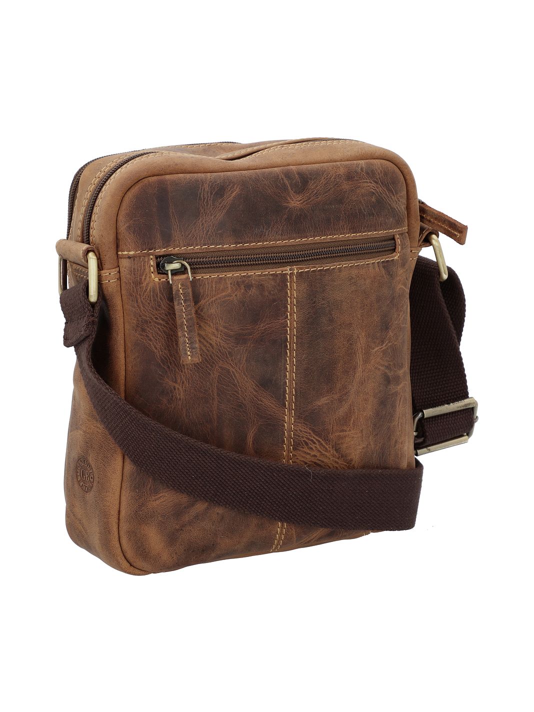 Greenburry Vintage Crossbody taske Læder 20 cm