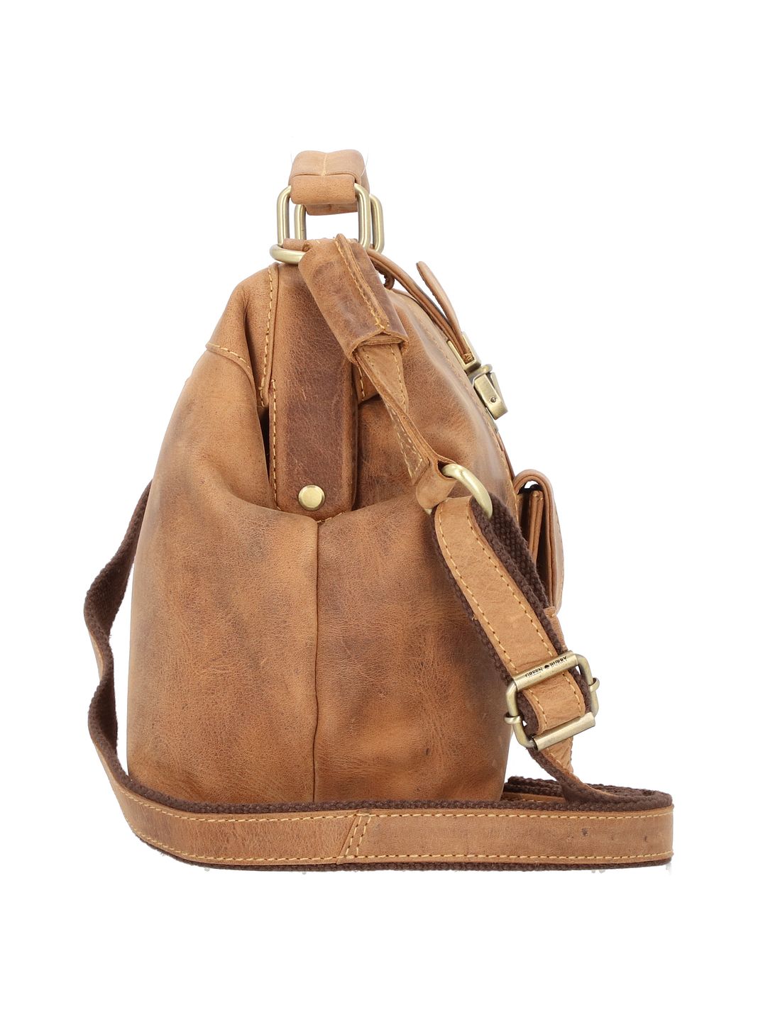 Greenburry Vintage Håndtaske Læder 31 cm
