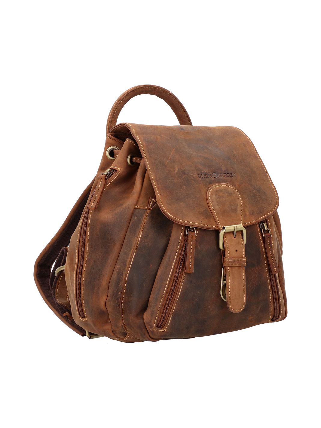 Greenburry Vintage Zaino da città Vera Pelle 25 cm Greenburry Vintage Zaino da città Vera Pelle 25 cm