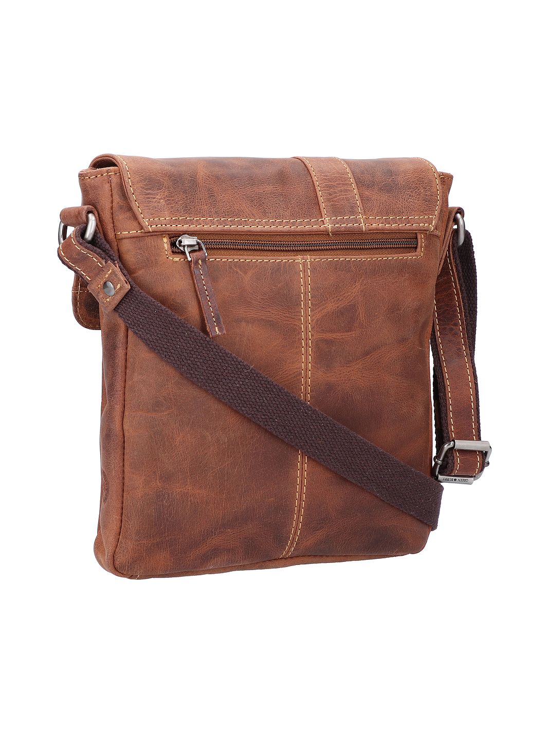 Greenburry Vintage Borsa a tracolla Vera Pelle 22 cm Greenburry Vintage Borsa a tracolla Vera Pelle 22 cm