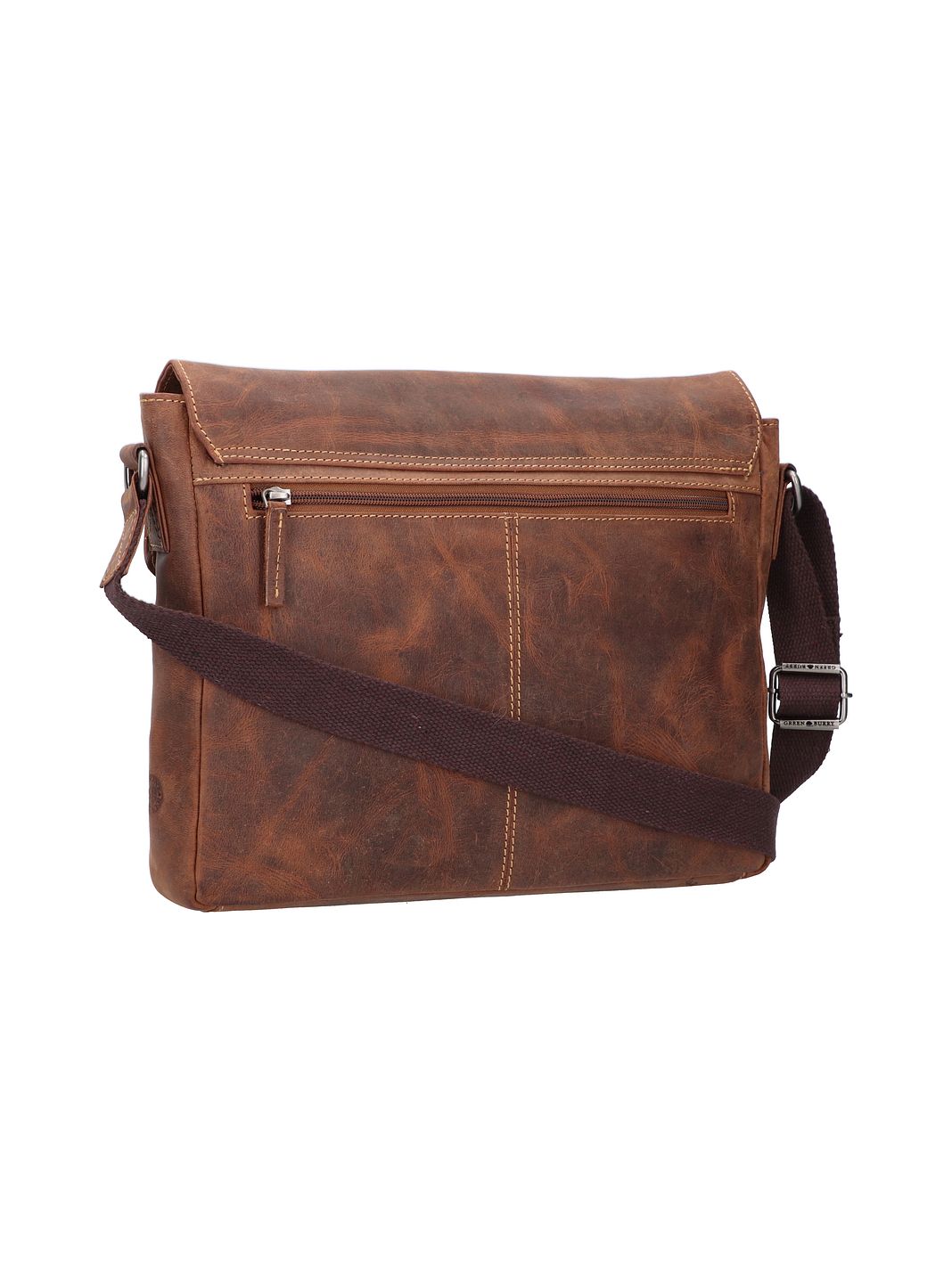 Greenburry Vintage Bolsa de hombro Piel natural 32 cm