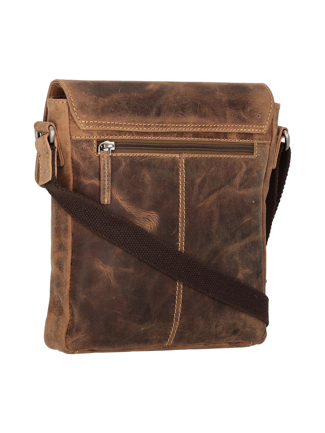 Greenburry Vintage Borsa a tracolla Vera Pelle 22 cm Greenburry Vintage Borsa a tracolla Vera Pelle 22 cm