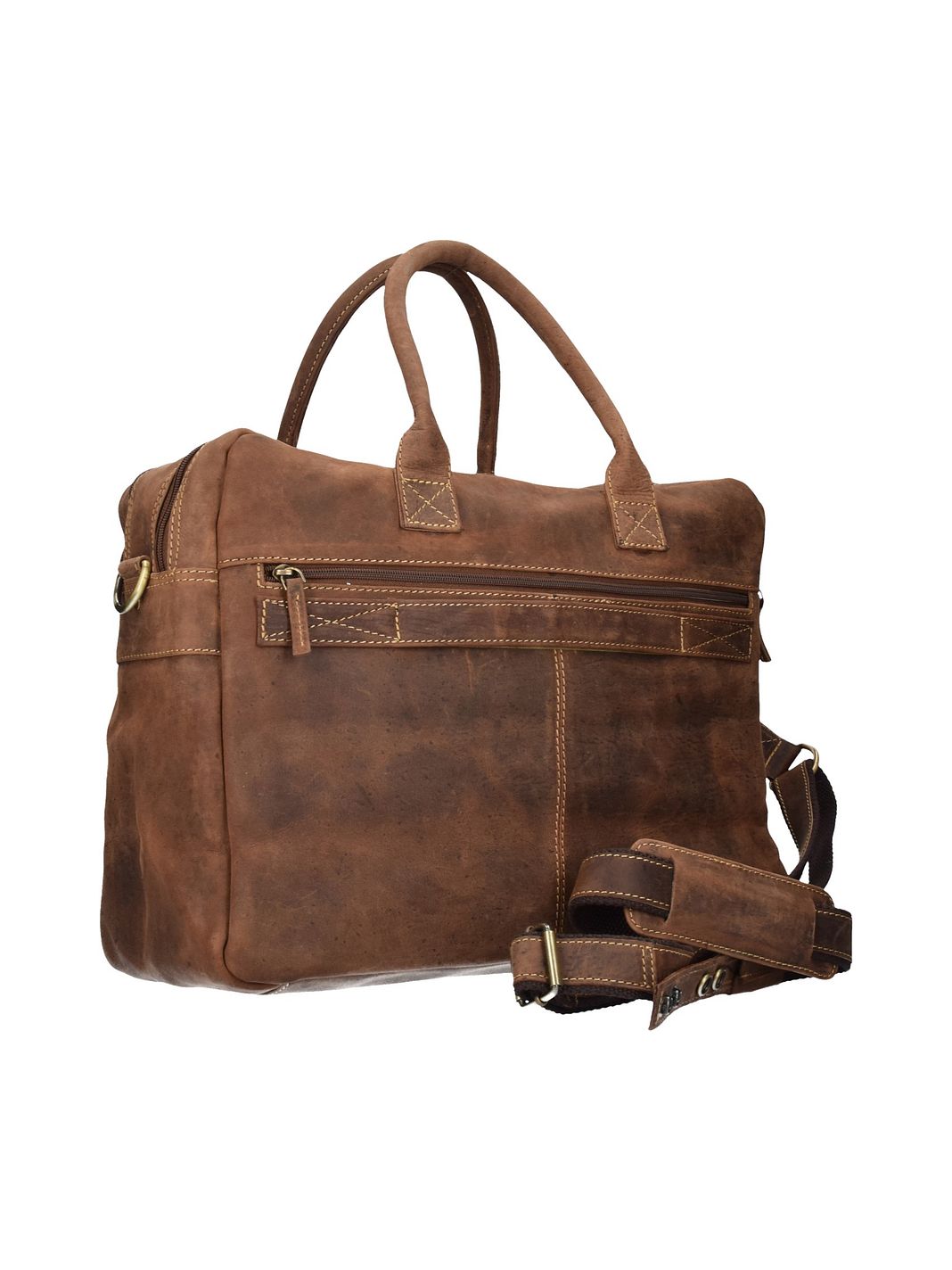 Greenburry Vintage Valigetta Vera Pelle 40 cm Greenburry Vintage Valigetta Vera Pelle 40 cm