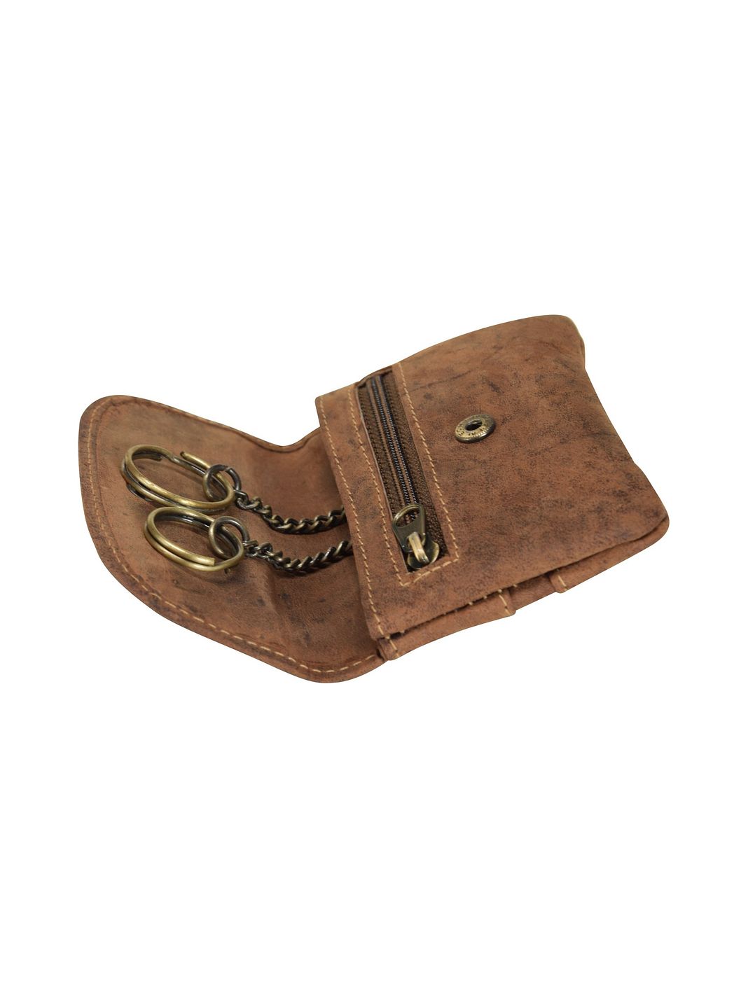 Greenburry Vintage Portafoglio chiave Vera Pelle 12 cm Greenburry Vintage Portafoglio chiave Vera Pelle 12 cm