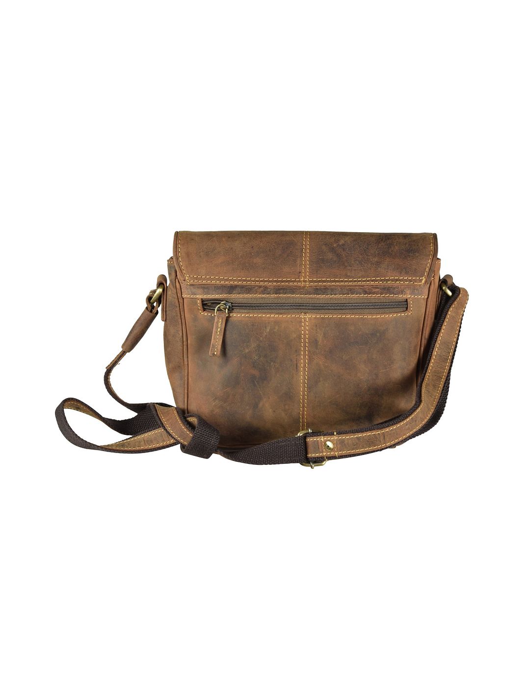 Greenburry Vintage Borsa a tracolla Vera Pelle 28 cm Greenburry Vintage Borsa a tracolla Vera Pelle 28 cm