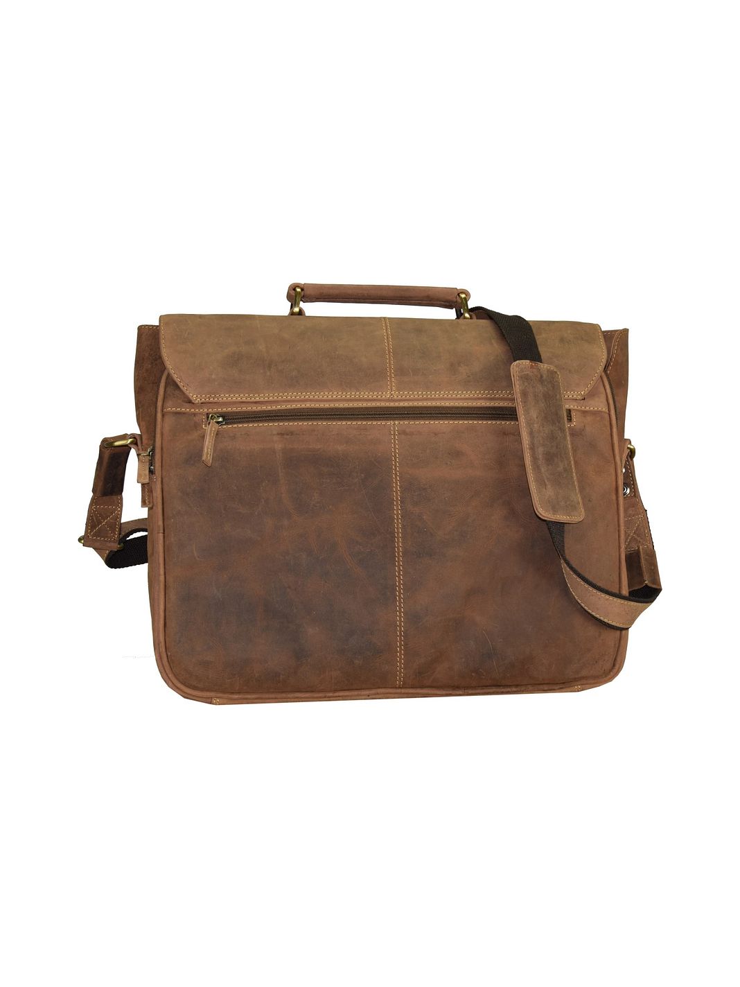 Greenburry Vintage Dokumenttaske Læder 42 cm Laptoprum