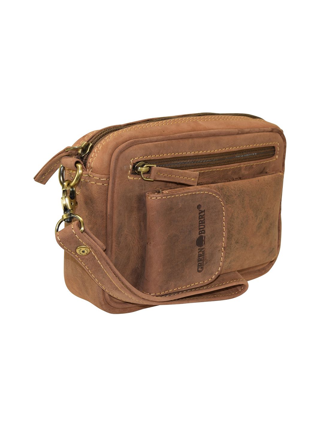 Greenburry Vintage Herretaske Læder 22 cm
