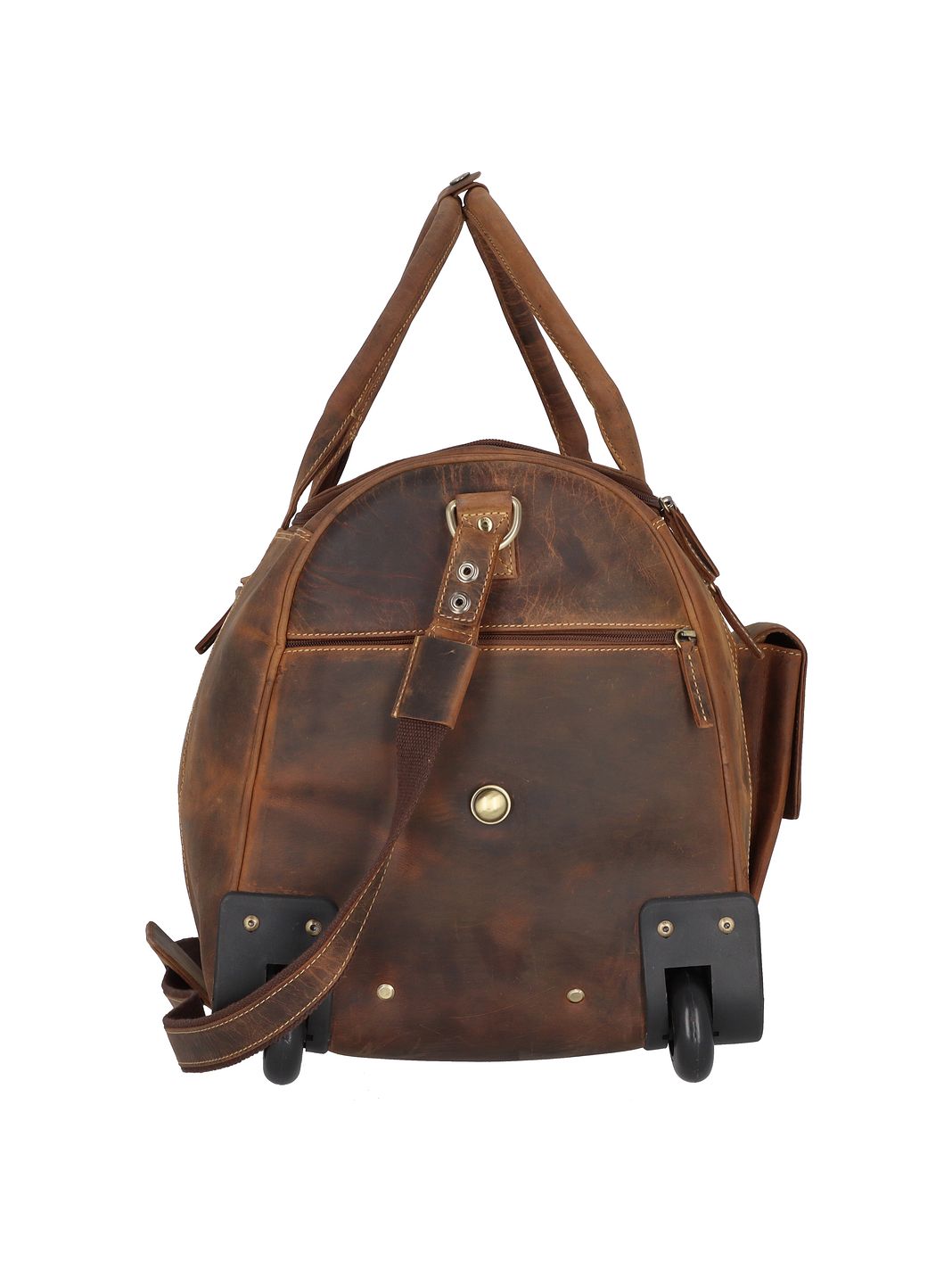 Greenburry Vintage 2 ruote Borsa da viaggio Vera Pelle 32 cm Greenburry Vintage 2 ruote Borsa da viaggio Vera Pelle 32 cm