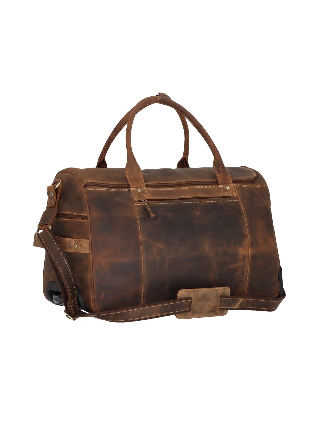 Greenburry Vintage 2 ruote Borsa da viaggio Vera Pelle 32 cm Greenburry Vintage 2 ruote Borsa da viaggio Vera Pelle 32 cm