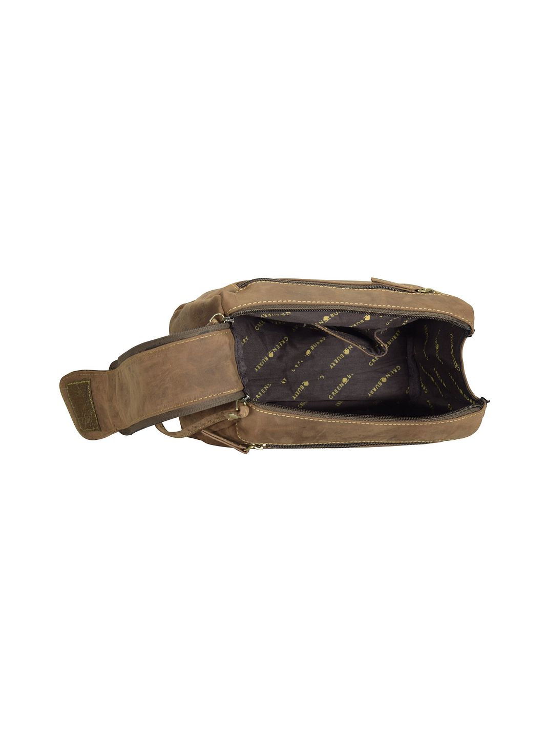 Greenburry Vintage Borsa da toilette Vera Pelle 23 cm Greenburry Vintage Borsa da toilette Vera Pelle 23 cm