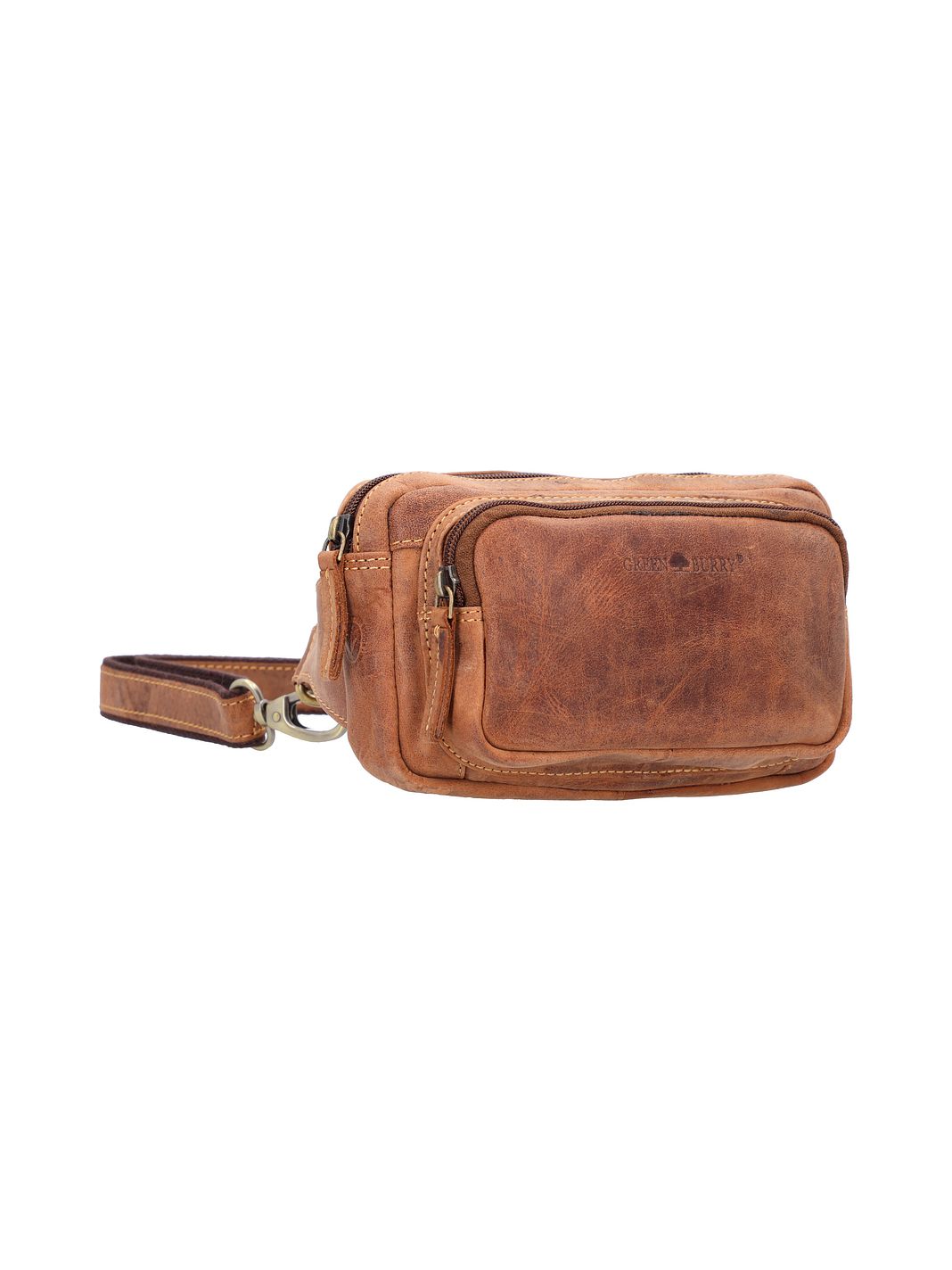 Greenburry Vintage Riñonera Piel natural 20 cm Greenburry Vintage Riñonera Piel natural 20 cm