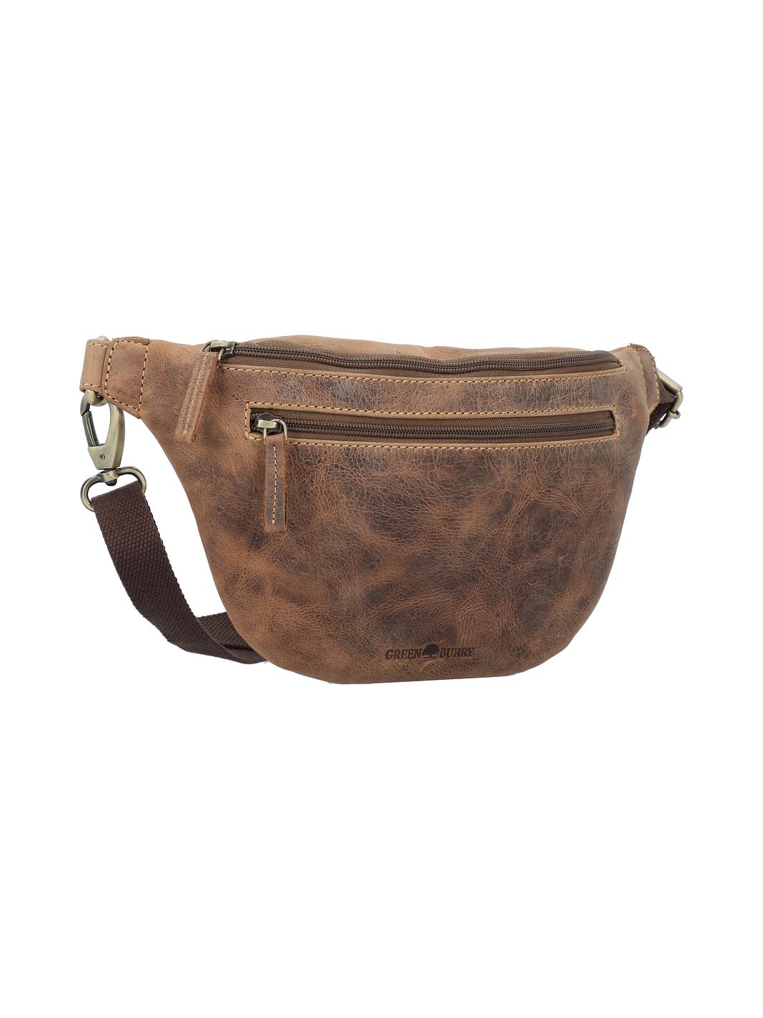 Greenburry Vintage Riñonera Piel natural 22 cm Greenburry Vintage Riñonera Piel natural 22 cm
