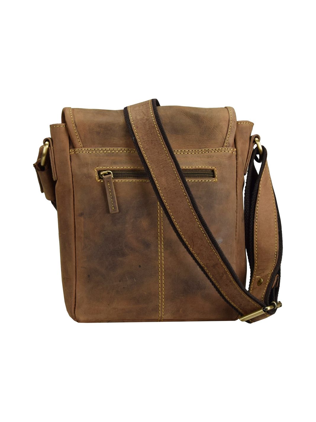 Greenburry Vintage Crossbody taske Læder 23 cm
