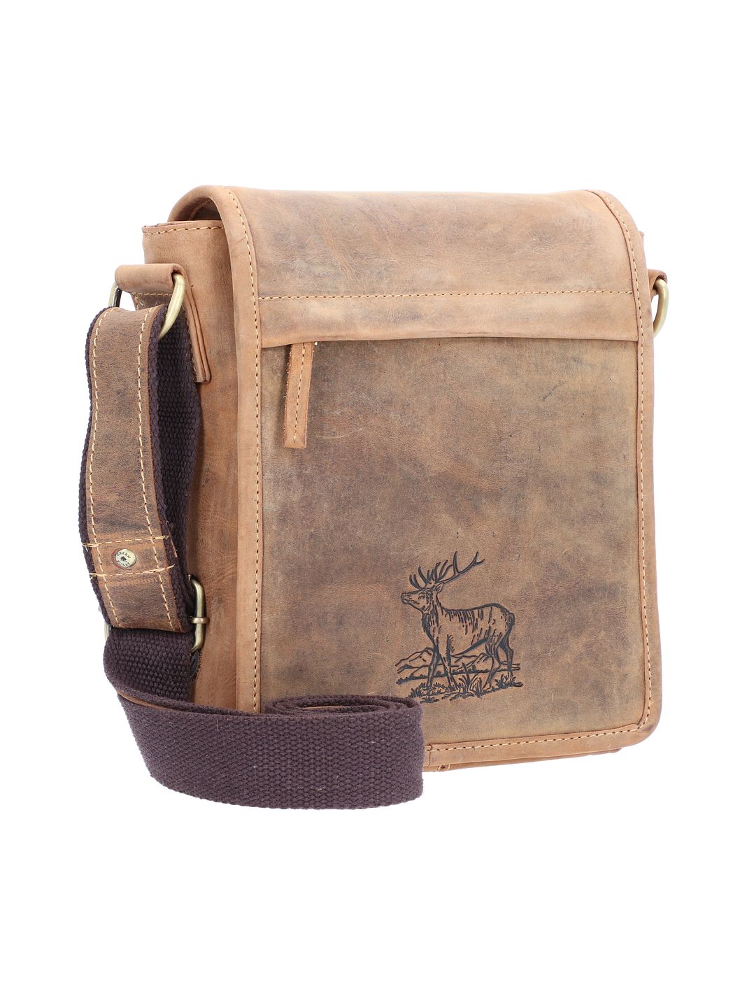 Greenburry Vintage Original Crossbody taske Læder 20 cm