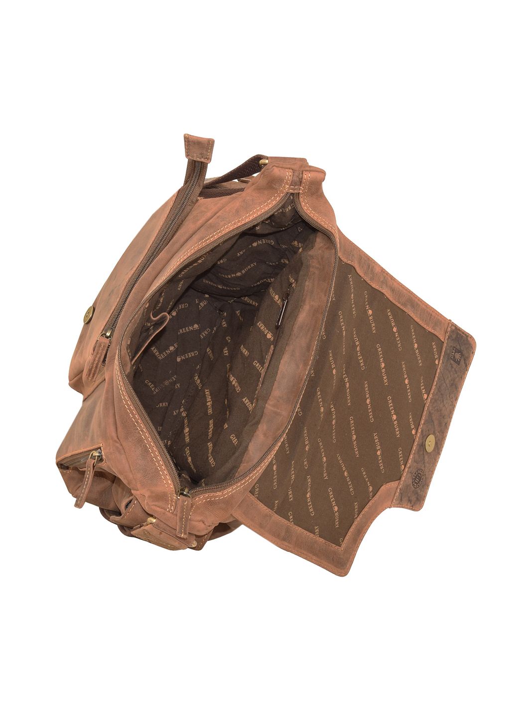 Greenburry Vintage Messaggero Vera Pelle 39 cm Greenburry Vintage Messaggero Vera Pelle 39 cm