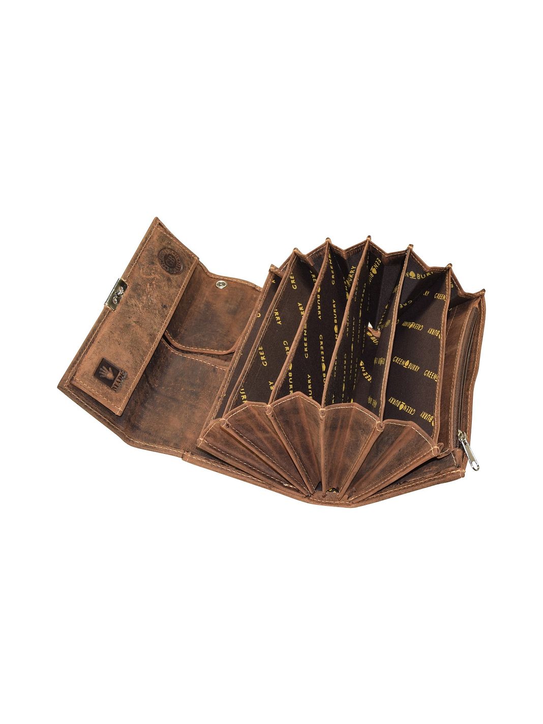 Greenburry Vintage Portafoglio Vera Pelle 18 cm Greenburry Vintage Portafoglio Vera Pelle 18 cm