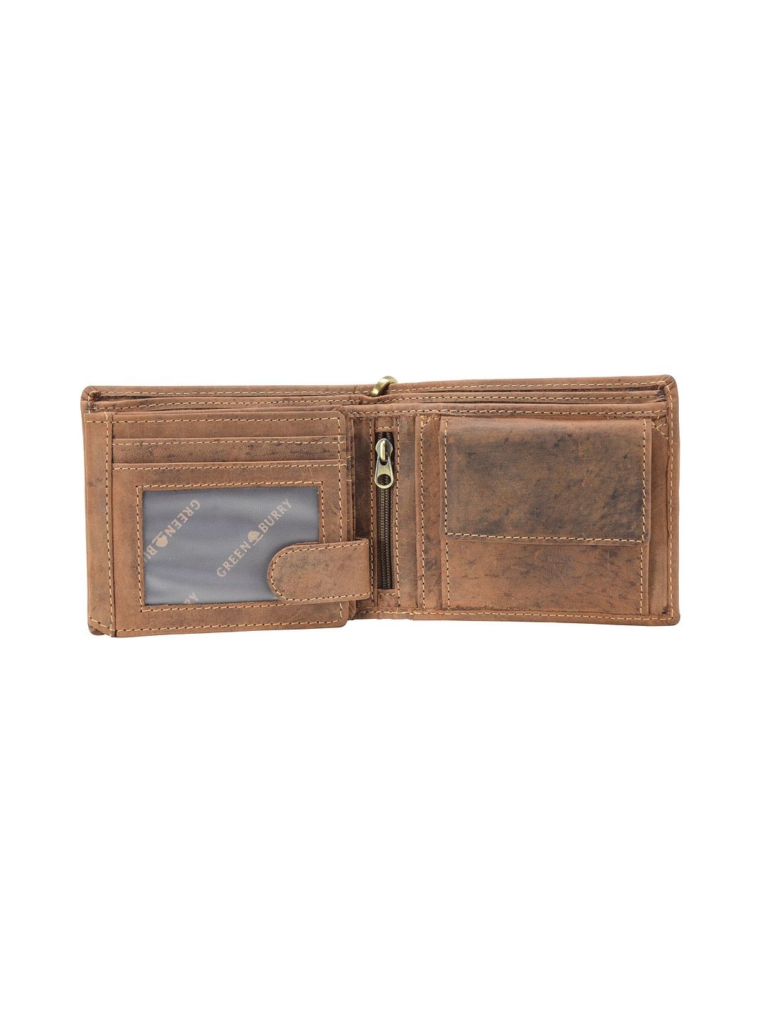 Greenburry Vintage Cartera Piel natural 12 cm Greenburry Vintage Cartera Piel natural 12 cm