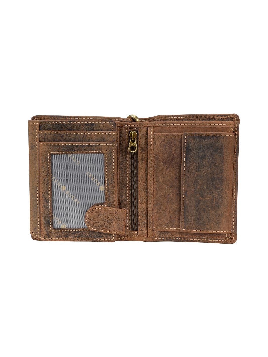 Greenburry Vintage Portafoglio Vera Pelle 12.5 cm