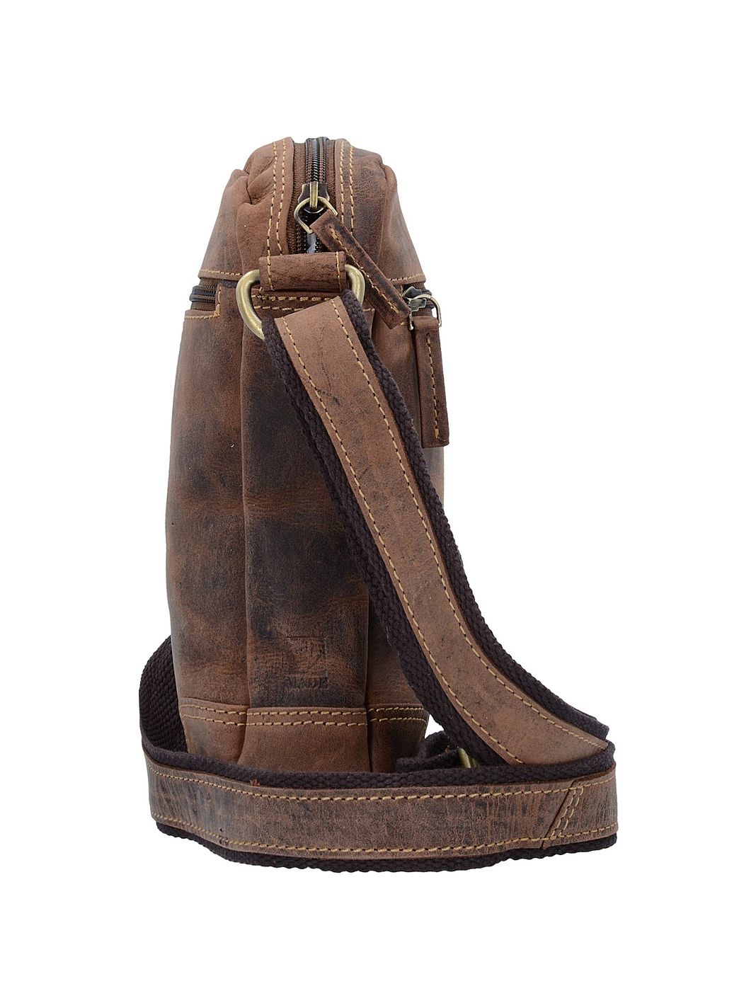 Greenburry Vintage Bolsa de hombro Piel natural 20 cm