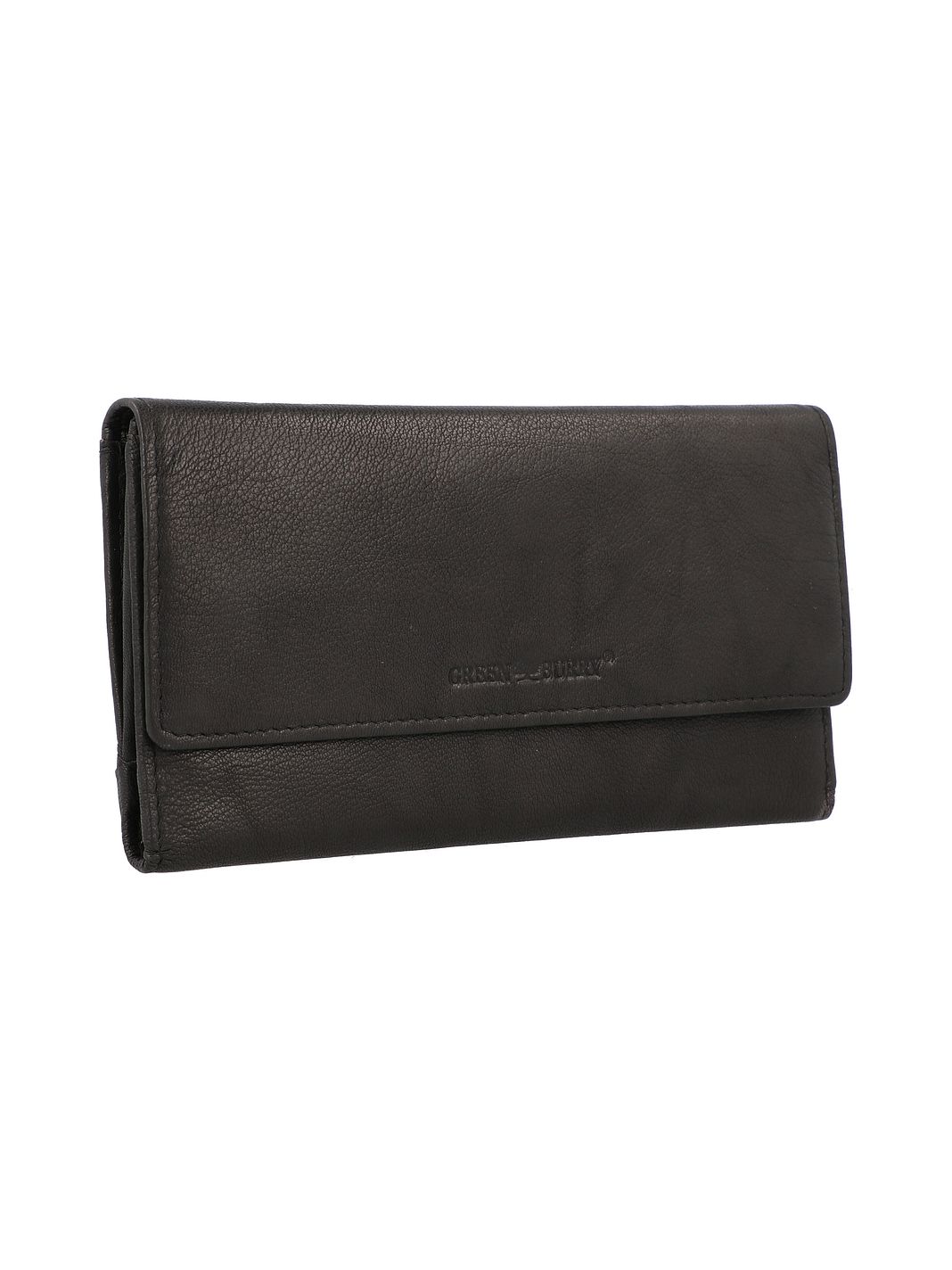 Greenburry Basic Portafoglio Protezione RFID Vera Pelle 19 cm Greenburry Basic Portafoglio Protezione RFID Vera Pelle 19 cm