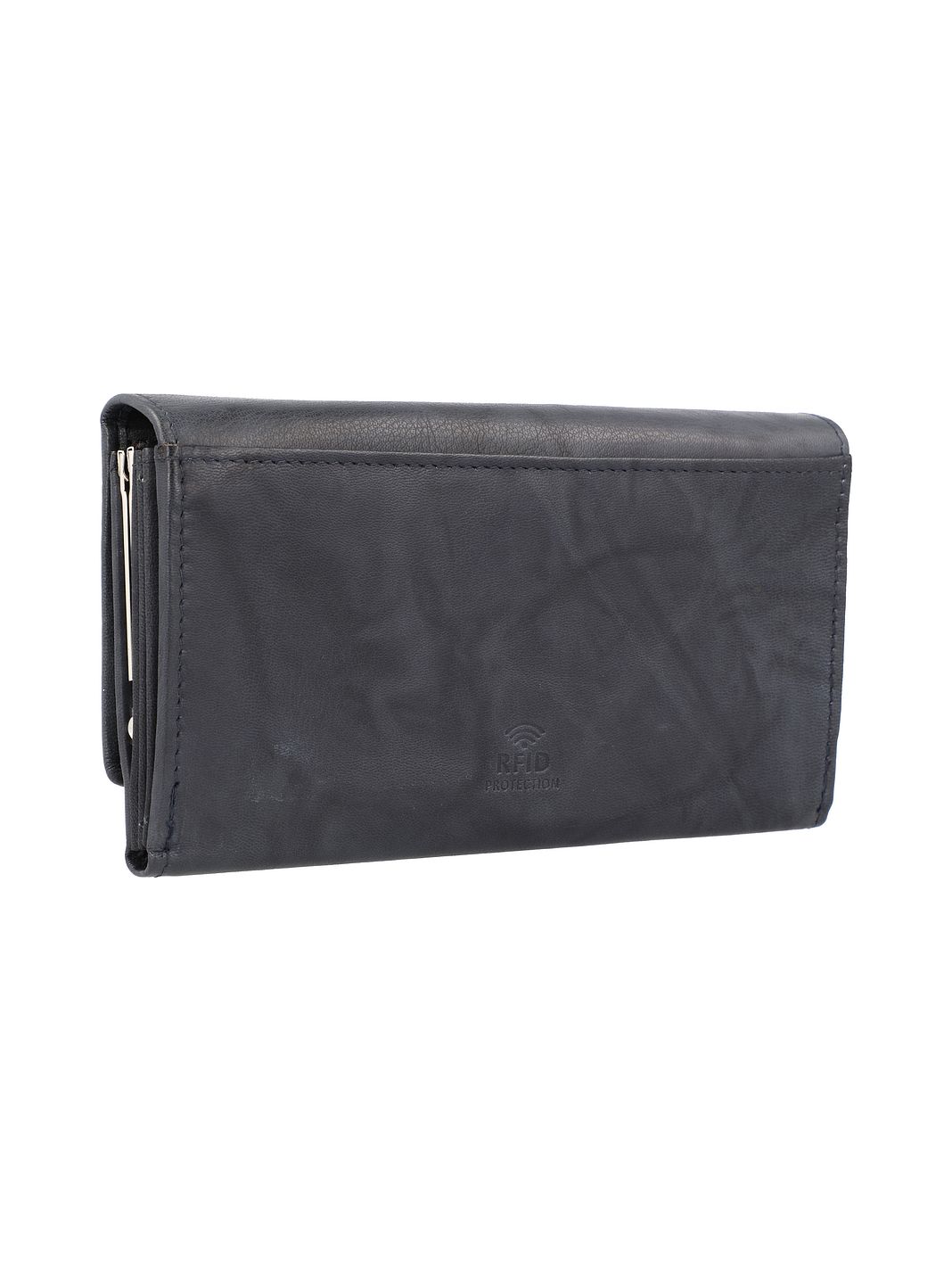 Greenburry Basic Portafoglio Protezione RFID Vera Pelle 17 cm Greenburry Basic Portafoglio Protezione RFID Vera Pelle 17 cm