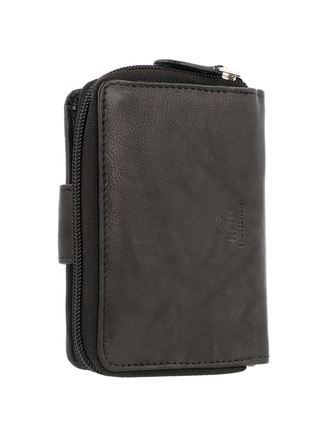 Greenburry Basic Portafoglio Protezione RFID Vera Pelle 2 cm