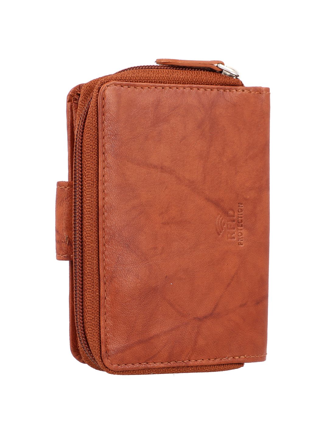 Greenburry Basic Portafoglio Protezione RFID Vera Pelle 2 cm