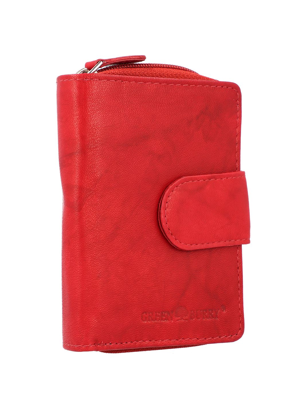 Greenburry Basic Portafoglio Protezione RFID Vera Pelle 2 cm