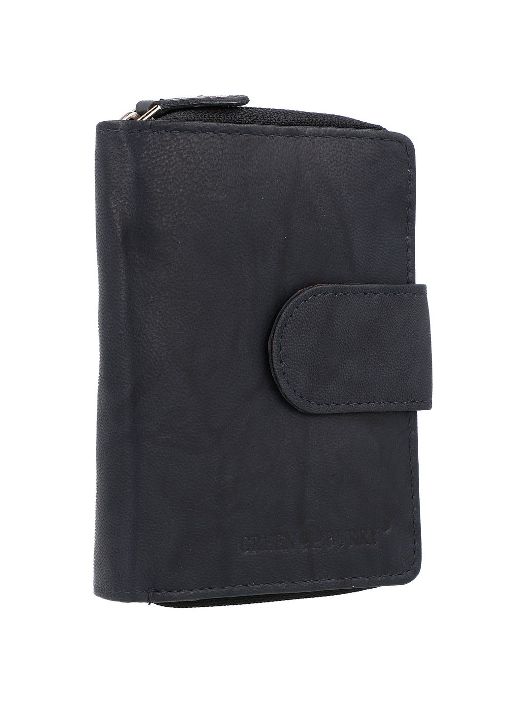 Greenburry Basic Portafoglio Protezione RFID Vera Pelle 2 cm