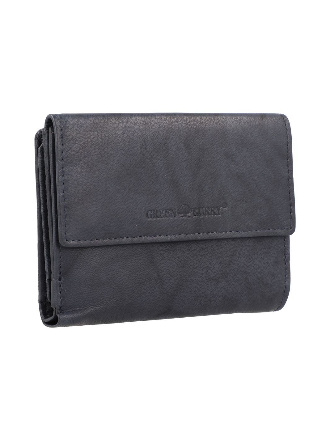 Greenburry Basic Portafoglio Protezione RFID Vera Pelle 13 cm Greenburry Basic Portafoglio Protezione RFID Vera Pelle 13 cm