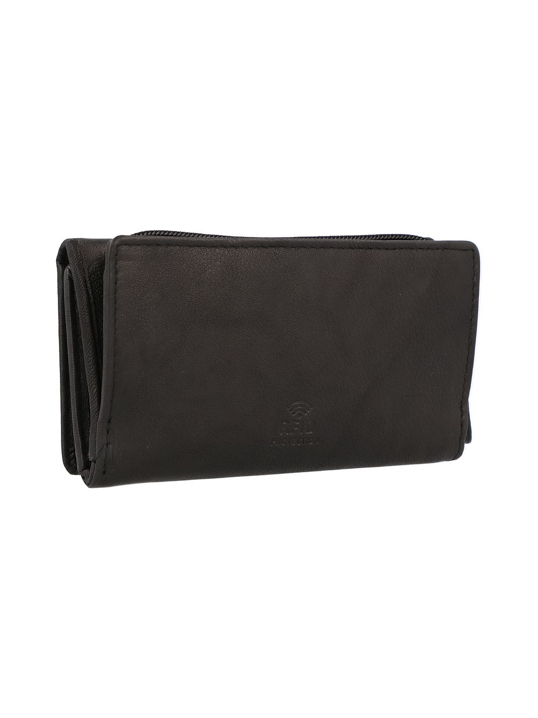 Greenburry Basic Portafoglio Protezione RFID Vera Pelle 14 cm Greenburry Basic Portafoglio Protezione RFID Vera Pelle 14 cm