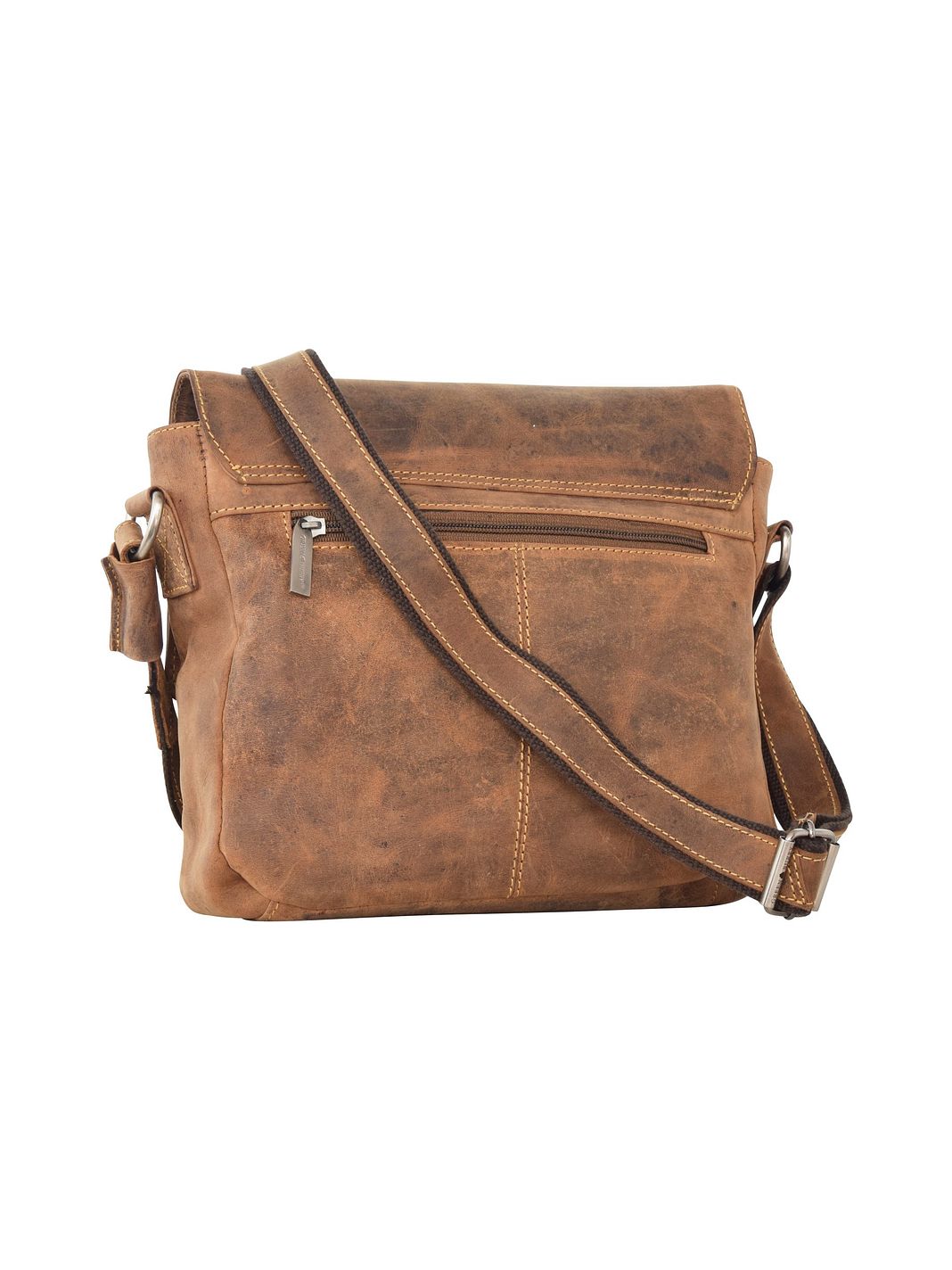 Greenburry Vintage Revival Bolsa de hombro Piel natural 28 cm