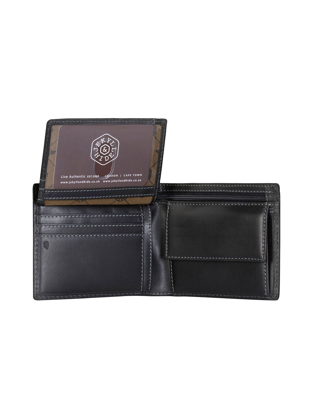 Jekyll & Hide Texas Portafoglio Protezione RFID Vera Pelle 12 cm Jekyll & Hide Texas Portafoglio Protezione RFID Vera Pelle 12 cm