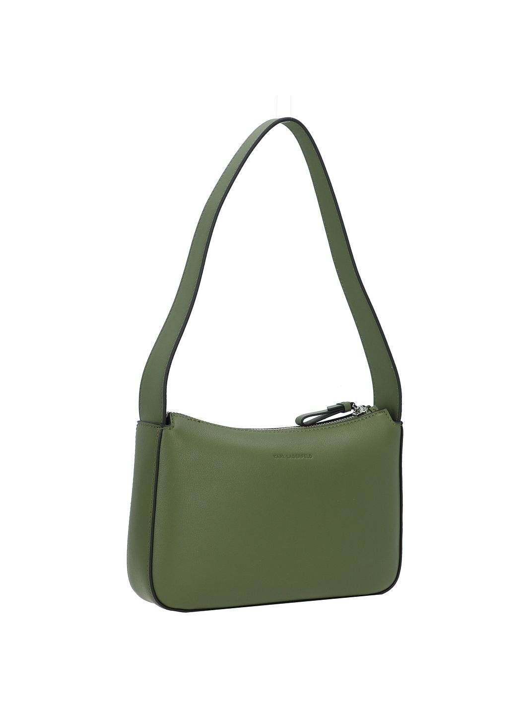 Karl Lagerfeld Disk Borsa a spalla Vera Pelle 23 cm Karl Lagerfeld Disk Borsa a spalla Vera Pelle 23 cm