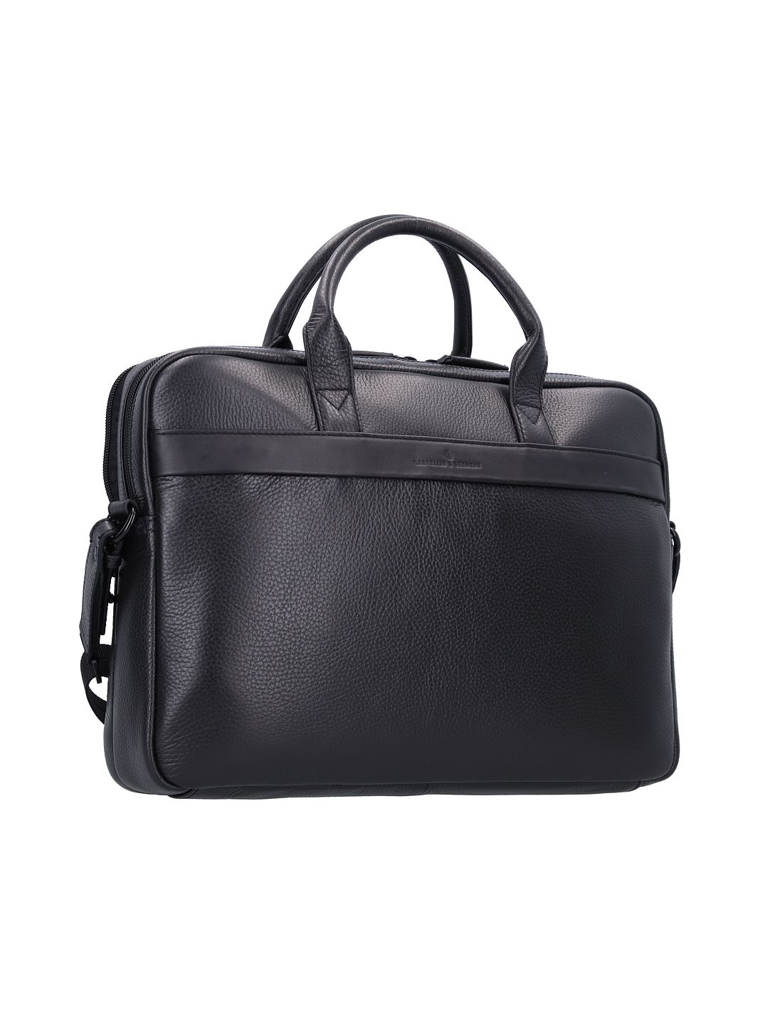 Castelijn & Beerens Alpha Valigetta Protezione RFID Vera Pelle 41 cm Vano porta PC
