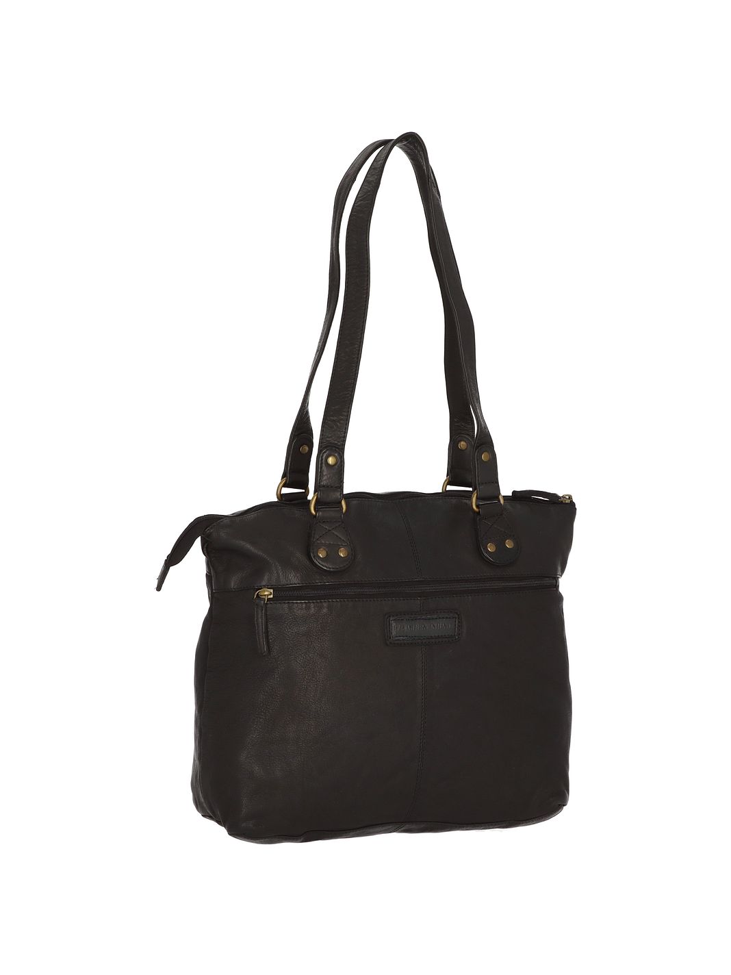 Greenland Nature Femi & Nine Borsa a spalla Vera Pelle 35 cm Greenland Nature Femi & Nine Borsa a spalla Vera Pelle 35 cm